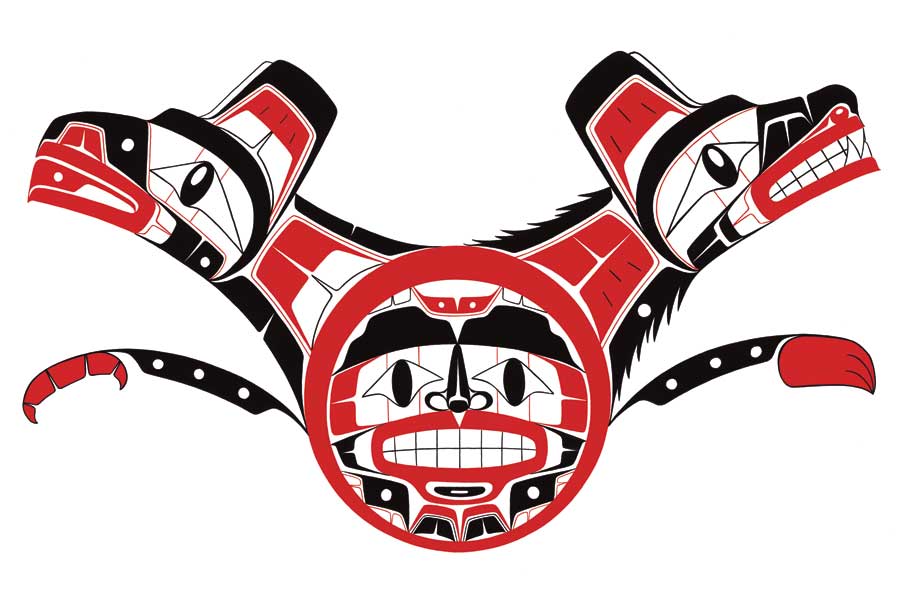 Two Clans by artist Terrence Shorty