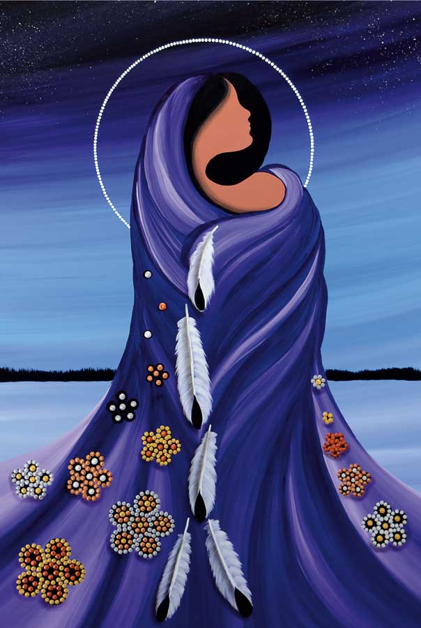 Morning Star Woman by artist Betty Albert
