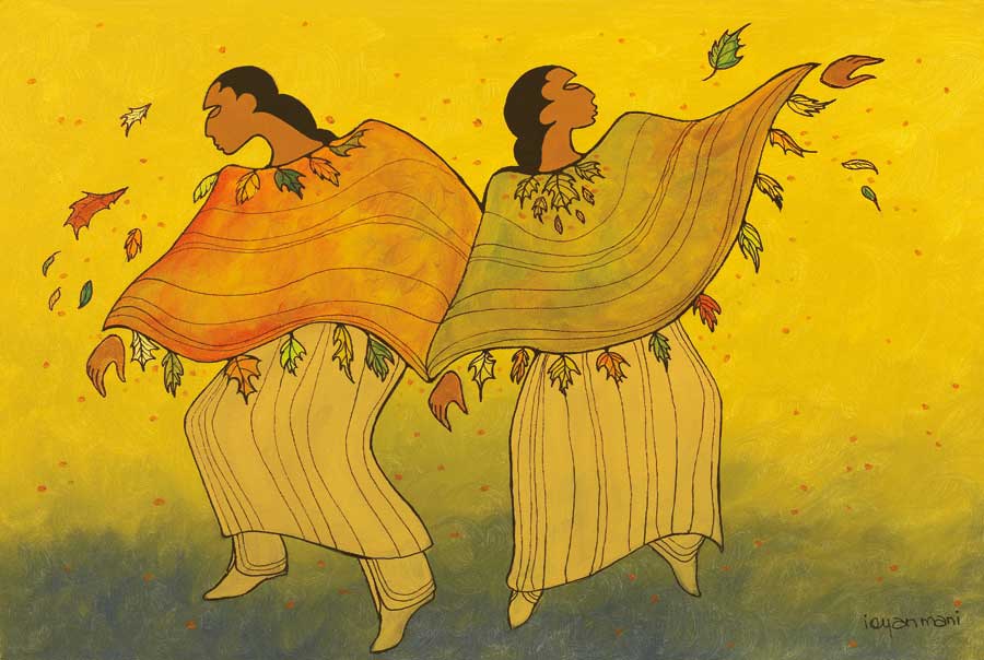 Autumn Dance by artist Maxine Noel