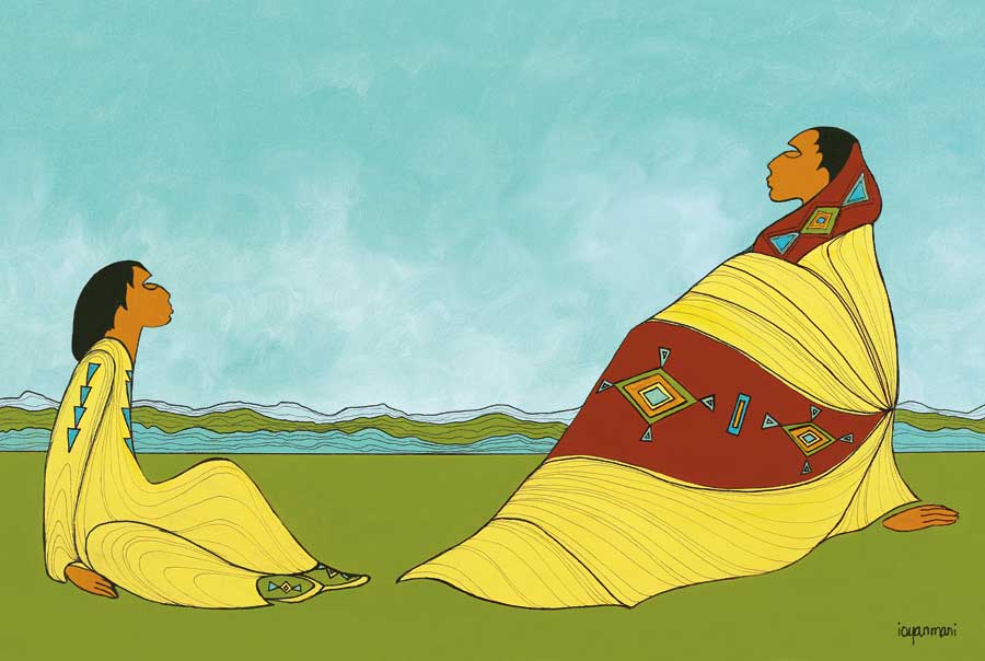 Ancient Teachings by artist Maxine Noel