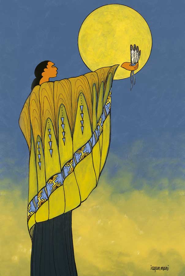 Moon Medicine by artist Maxine Noel