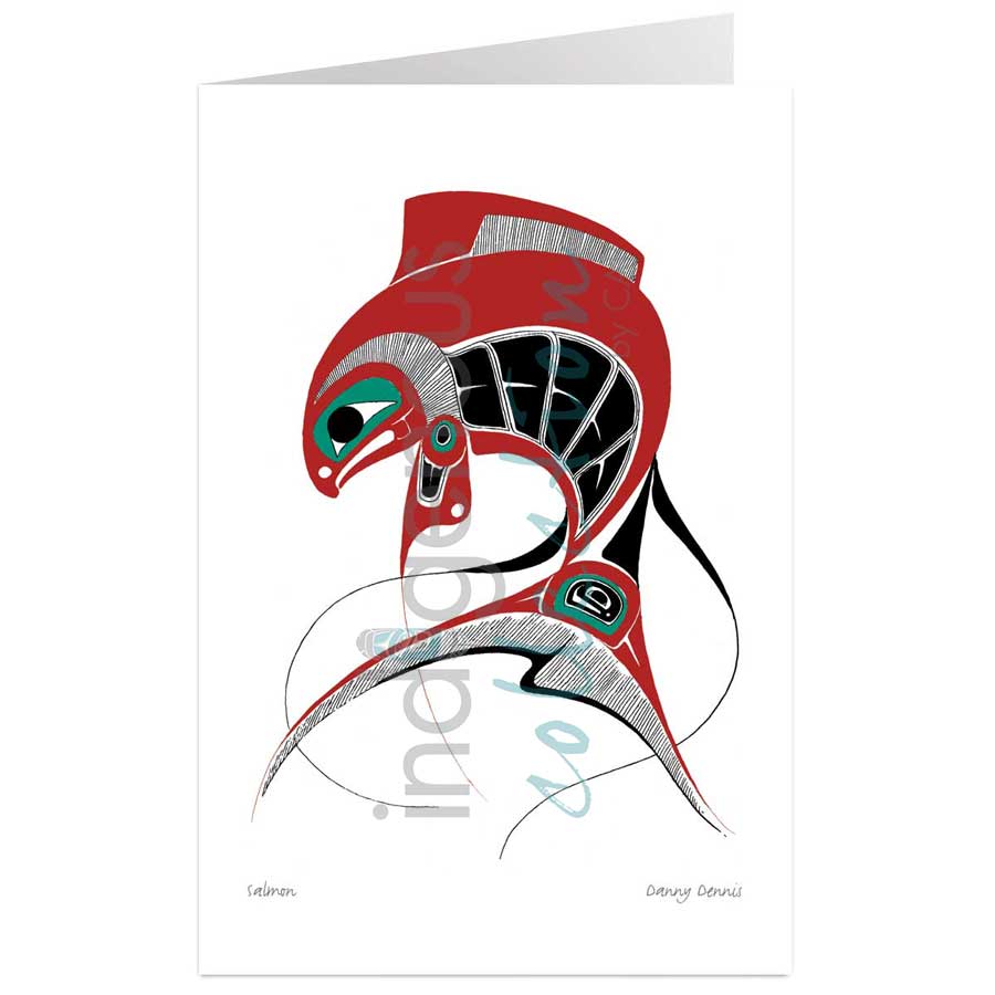 Salmon by artist Danny Dennis