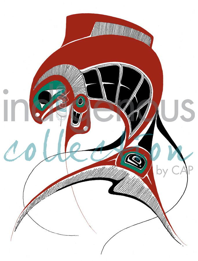 Salmon by artist Danny Dennis