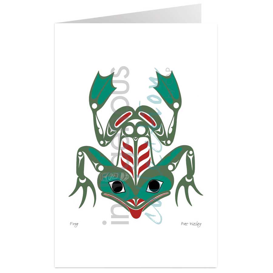 Frog by artist P. Wesley