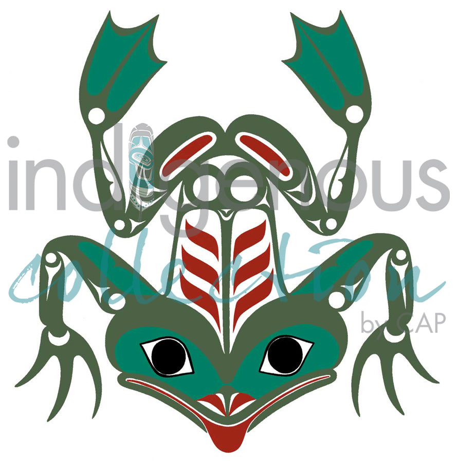 Frog by artist P. Wesley