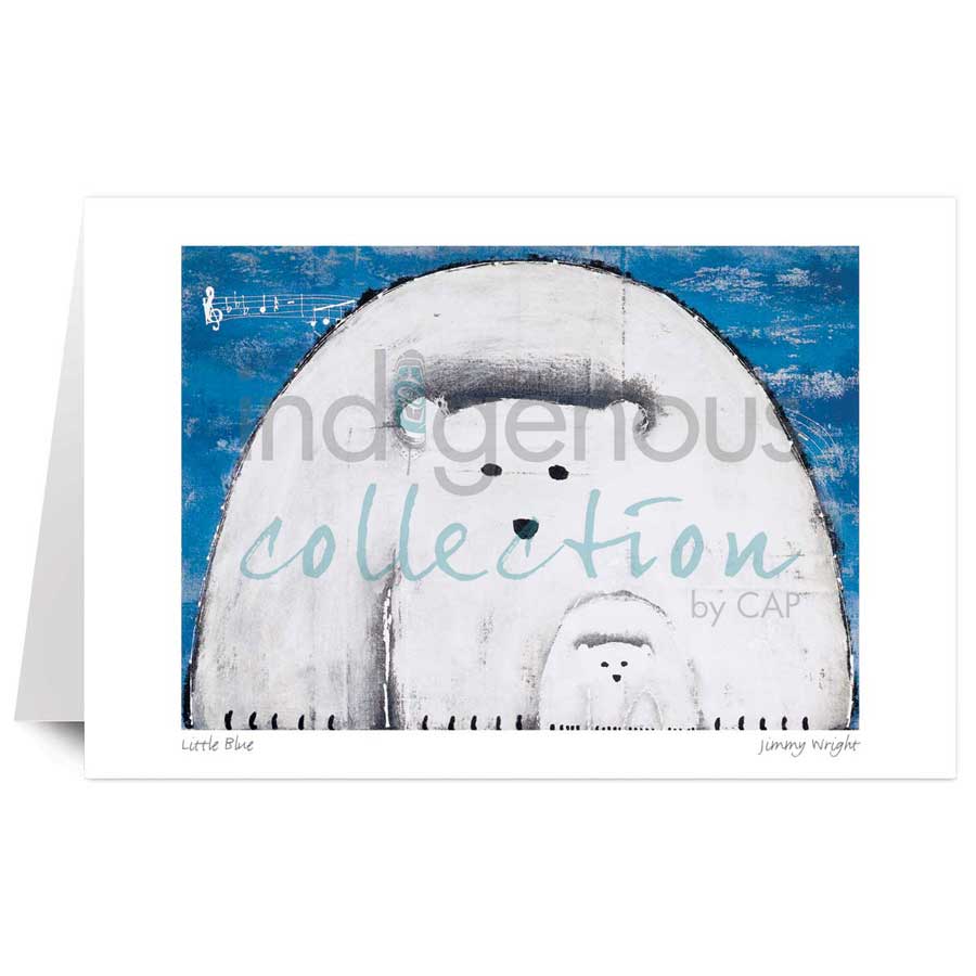 Little Blue by artist Jimmy Wright