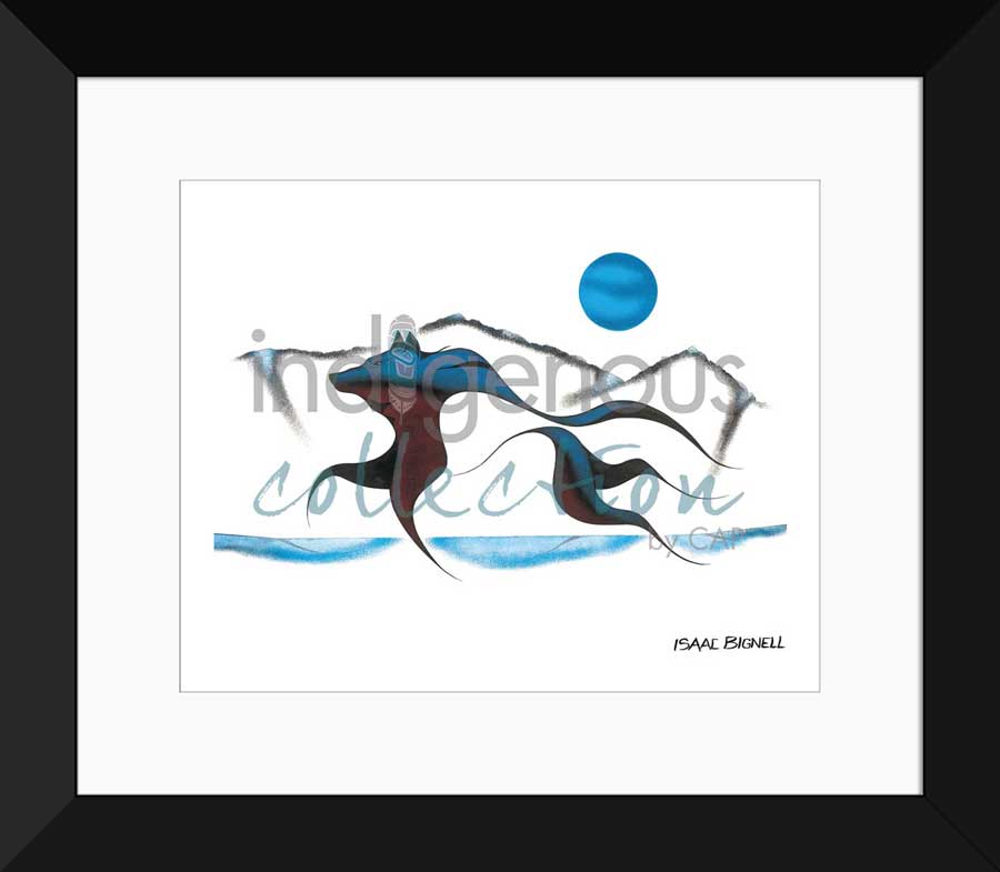 Wolf Spirit II Limited Edition. Indigenous Collection