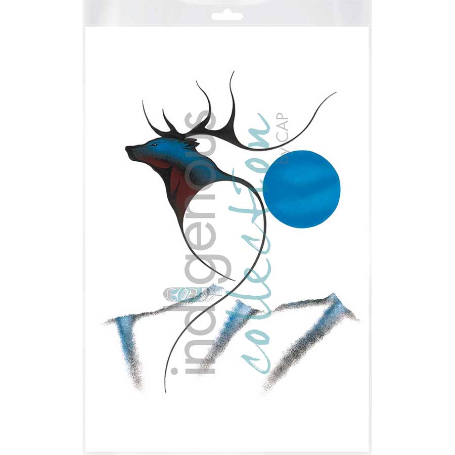 Cariboo Spirit by artist Isaac Bignell - Cree. Indigenous Collection