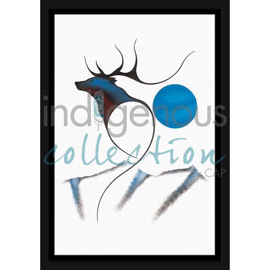 Cariboo Spirit by artist Isaac Bignell - Cree. Indigenous Collection