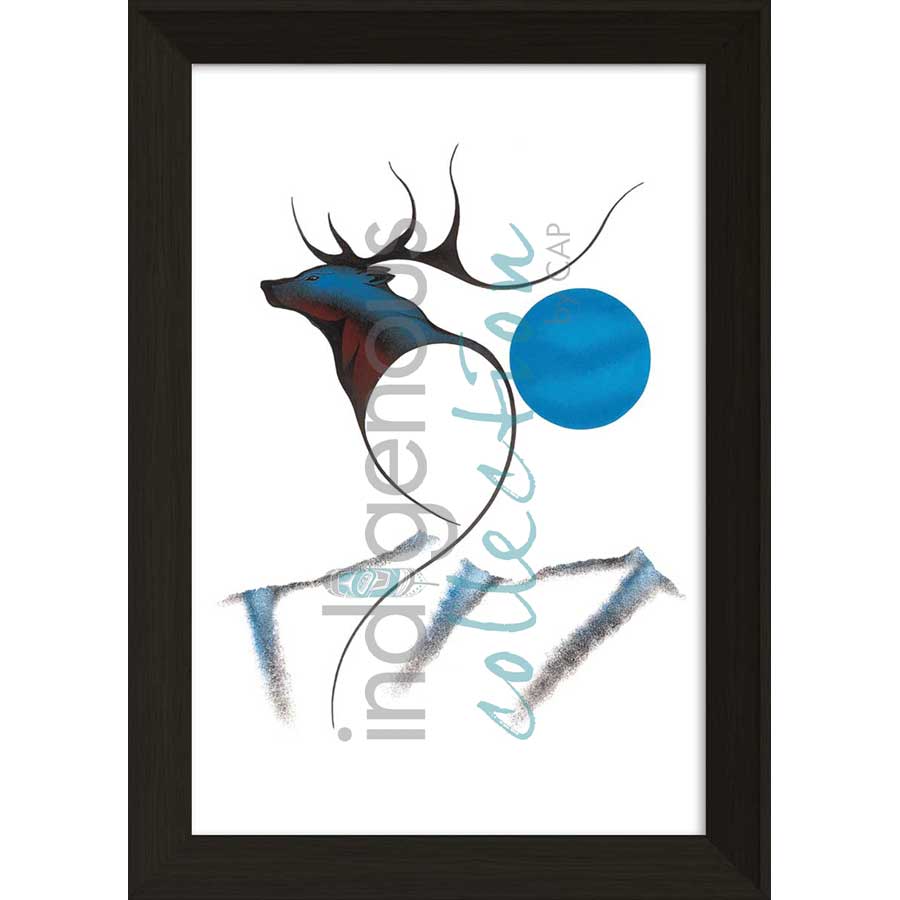 Cariboo Spirit by artist Isaac Bignell - Cree. Indigenous Collection