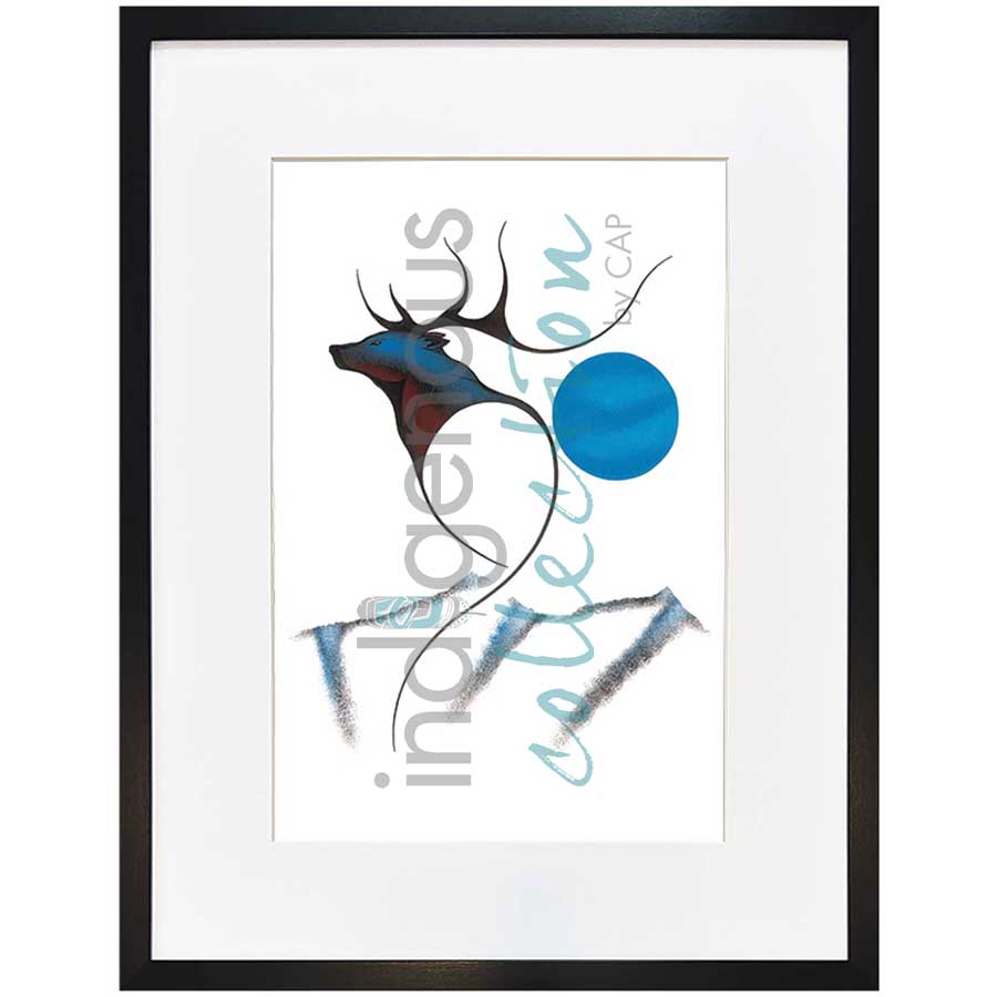 Cariboo Spirit by artist Isaac Bignell - Cree. Indigenous Collection