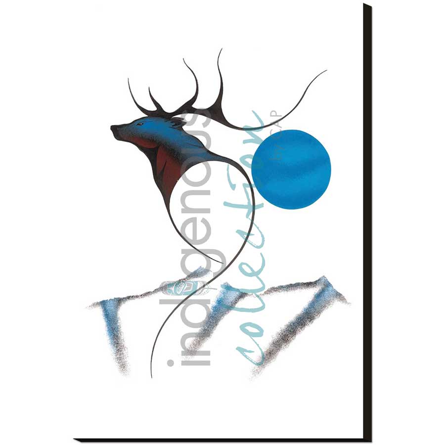 Cariboo Spirit by artist Isaac Bignell - Cree. Indigenous Collection