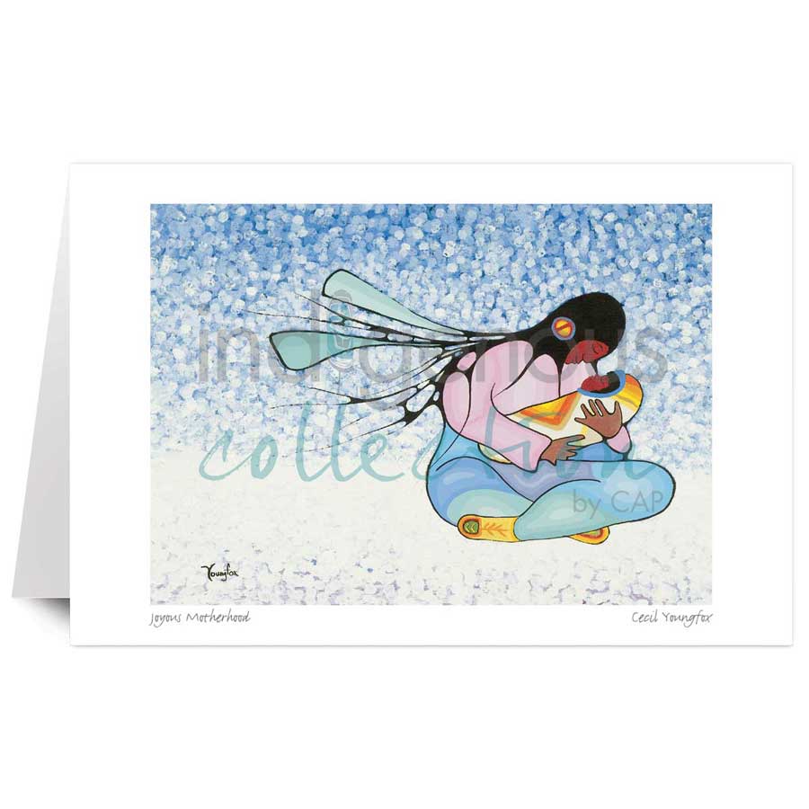 Joyous Motherhood by artist Cecil Youngfox