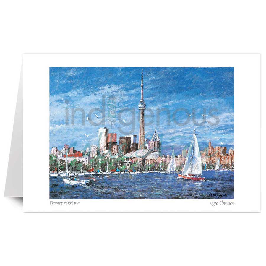 Toronto Harbour by artist Inge Claussen