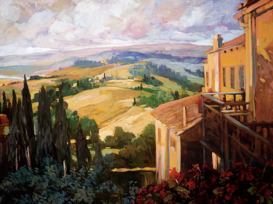 View to the Valley by artist  Philip Craig