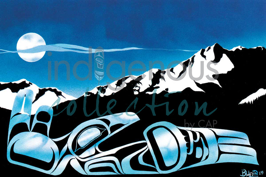 Raven Song by artist Bill Helin