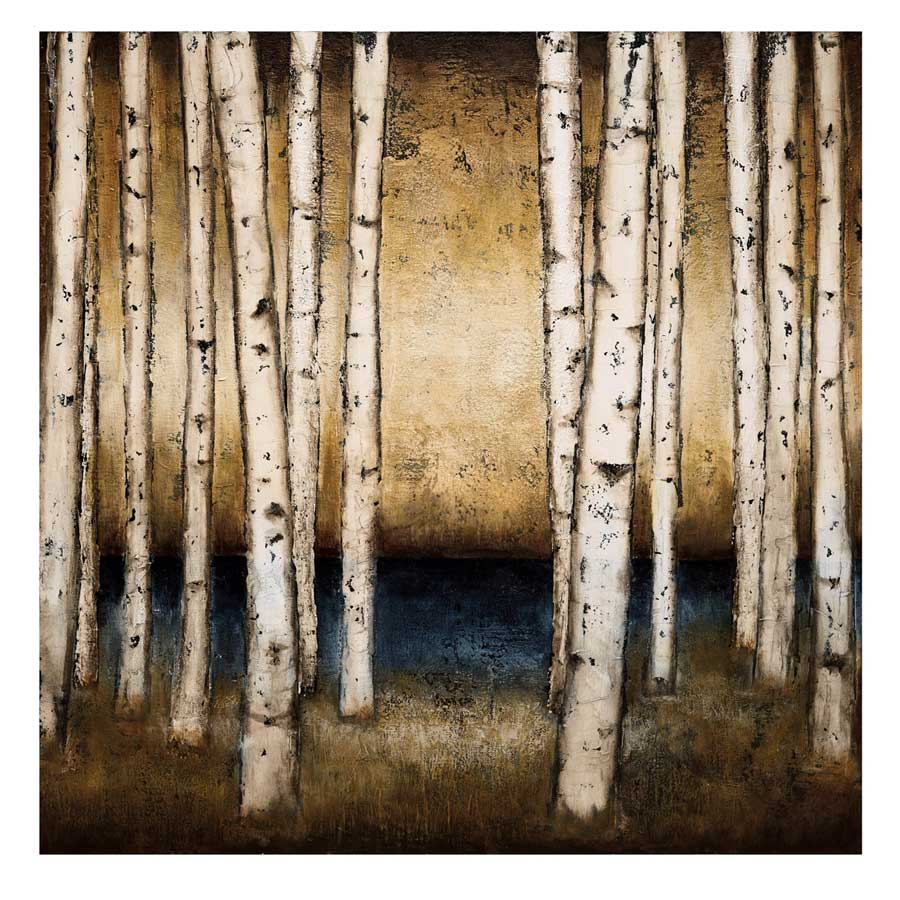 Birch Landing by artist Patrick St.Germain