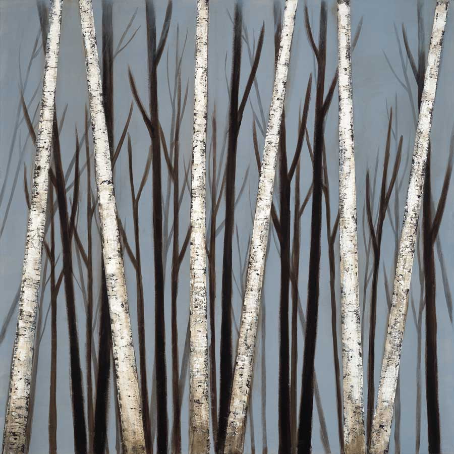 Birch Shadows by artist  EVE