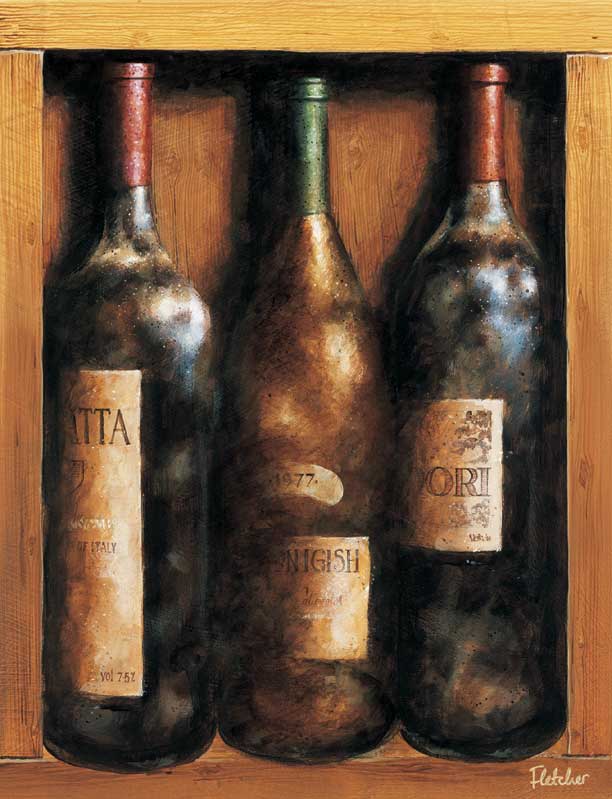 Straight from the Cellar I by artist  Fletcher  Crossman