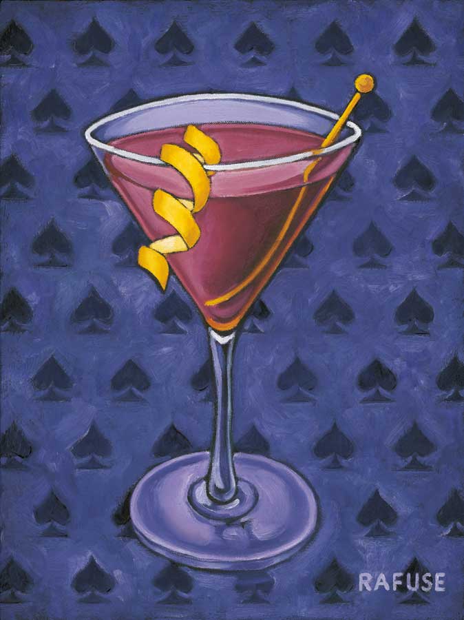 Martini Royale - Spades by artist  Will Rafuse