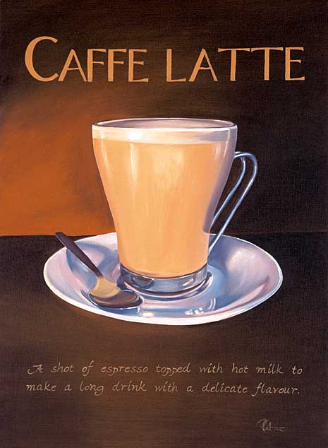 Urban Caffe Latte by artist  Paul Kenton