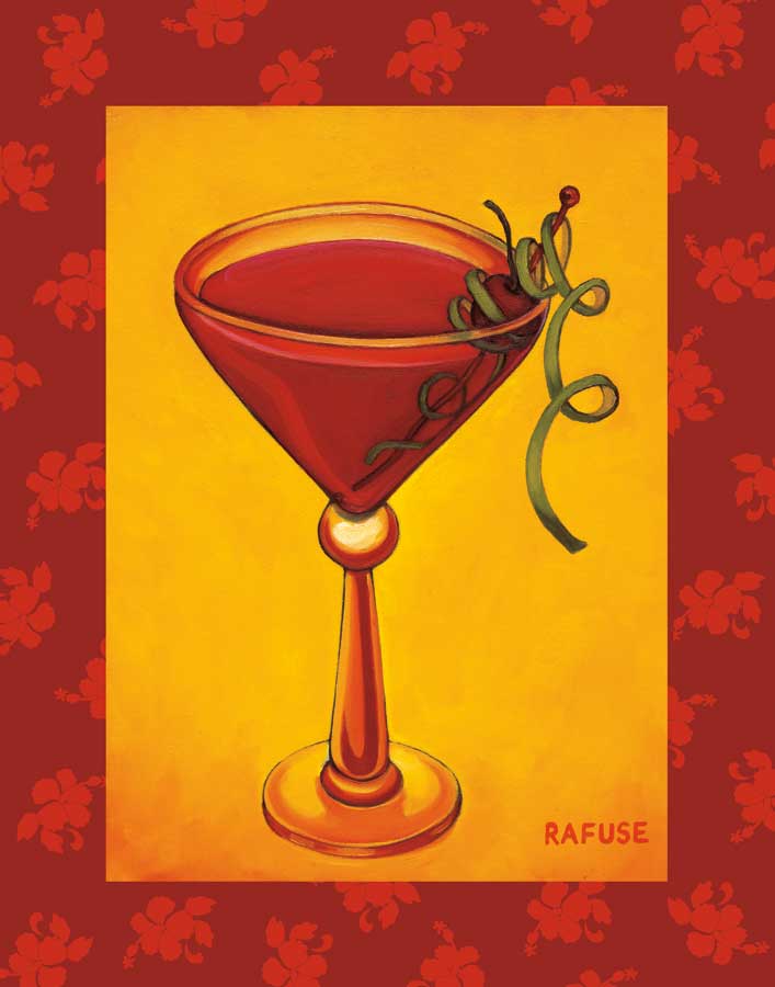 Tropical Cocktail II by artist  Will Rafuse