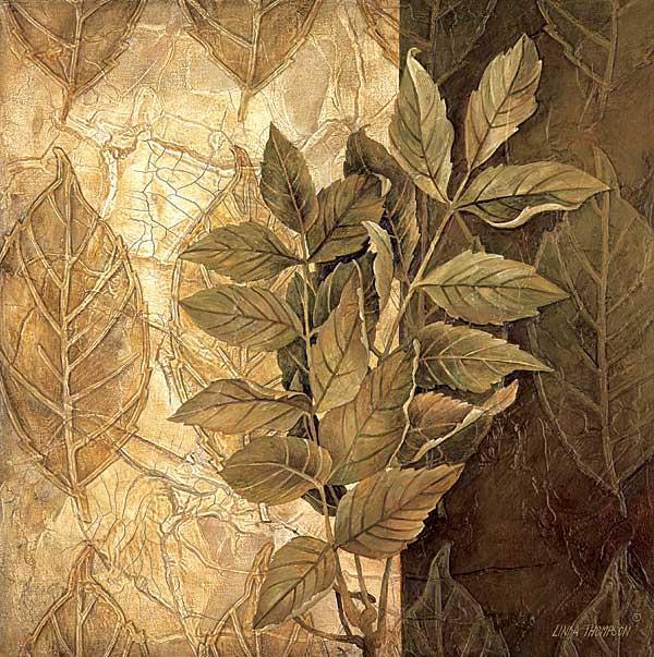 Leaf Patterns IV by artist  Linda Thompson