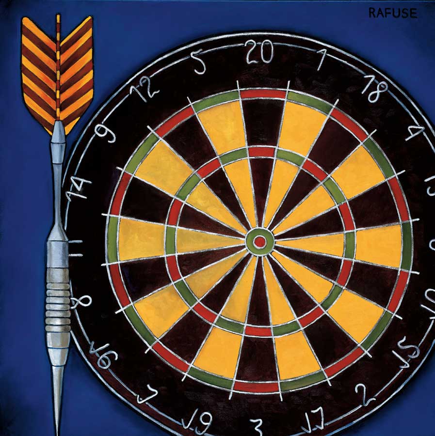 Bull's Eye by artist  Will Rafuse