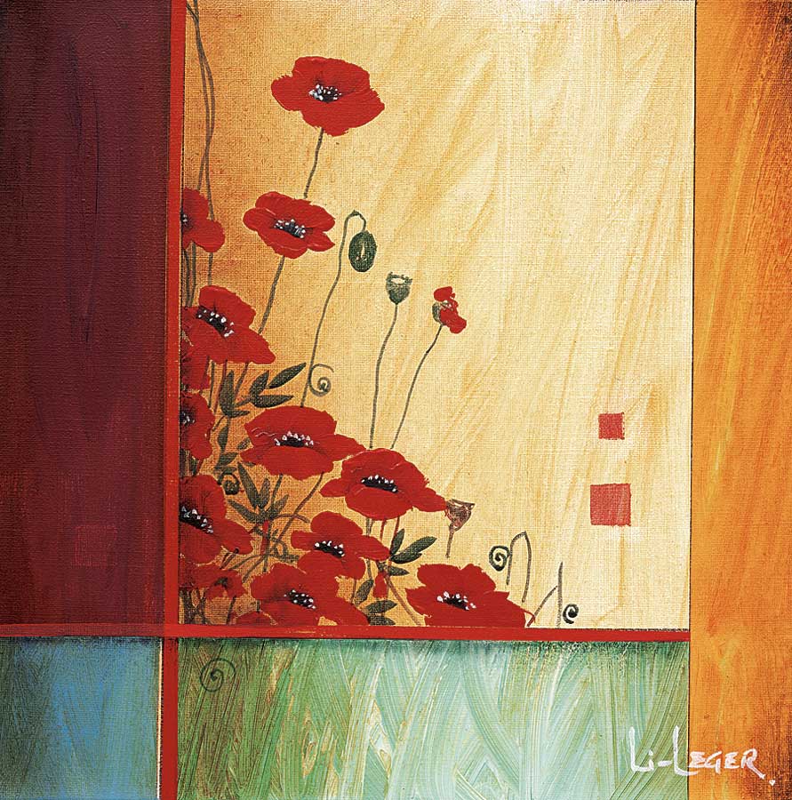 Along the Garden Wall by artist  Don Li-Leger