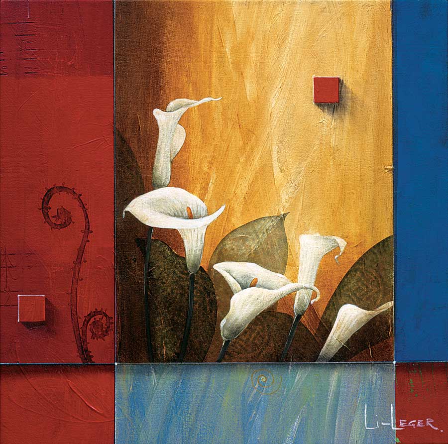 Tranquil Garden by artist  Don Li-Leger