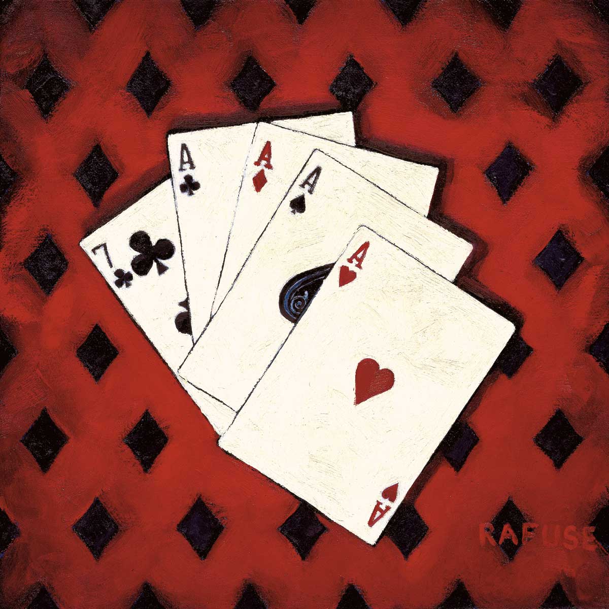 Four of a Kind by artist  Will Rafuse