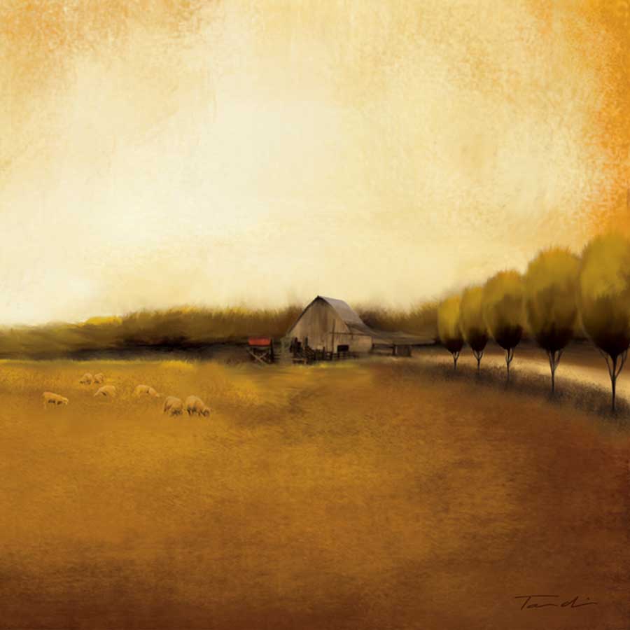 Rural Landscape I by artist  Tandi Venter