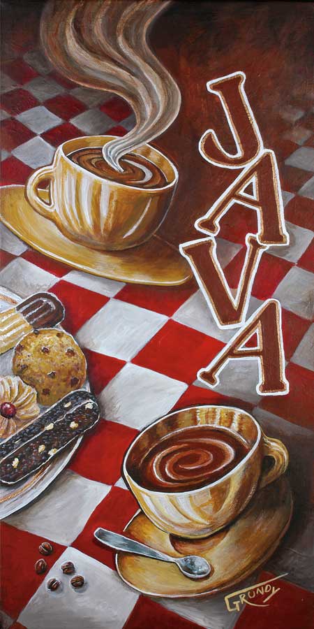 Java Moment by artist  Stephen  Grundy