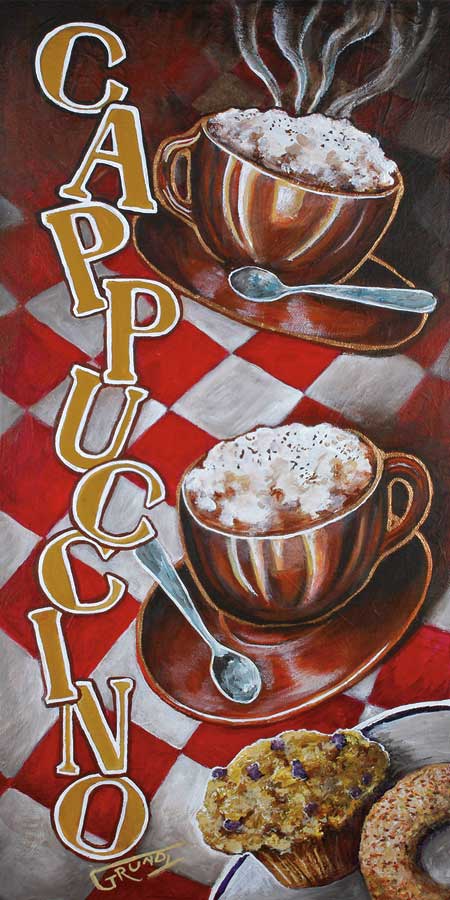 Cappuccino for Two by artist  Stephen  Grundy