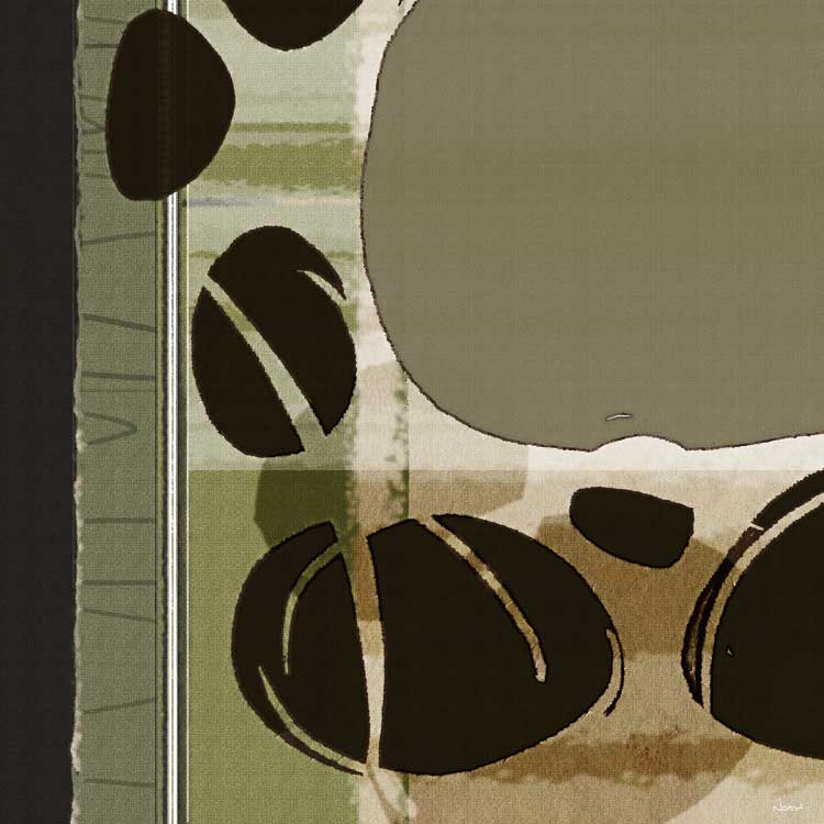 Skipping Stones I by artist  Noah