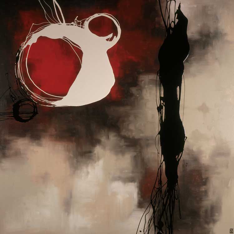 Resonance in Red by artist  Laurie Maitland