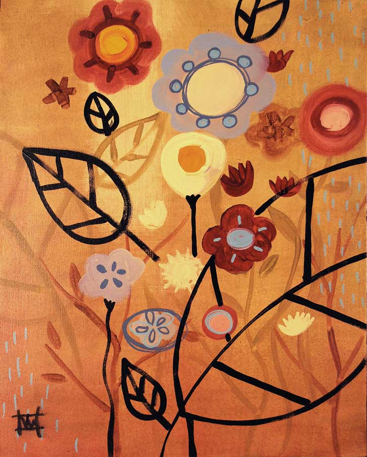 Floral Sonnet by artist  Natasha Wescoat