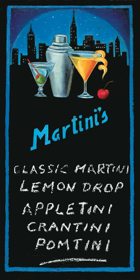 Martinis by artist  Will Rafuse