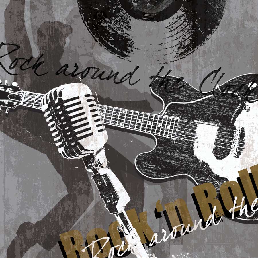 Rock 'n' Roll by artist Tandi Venter