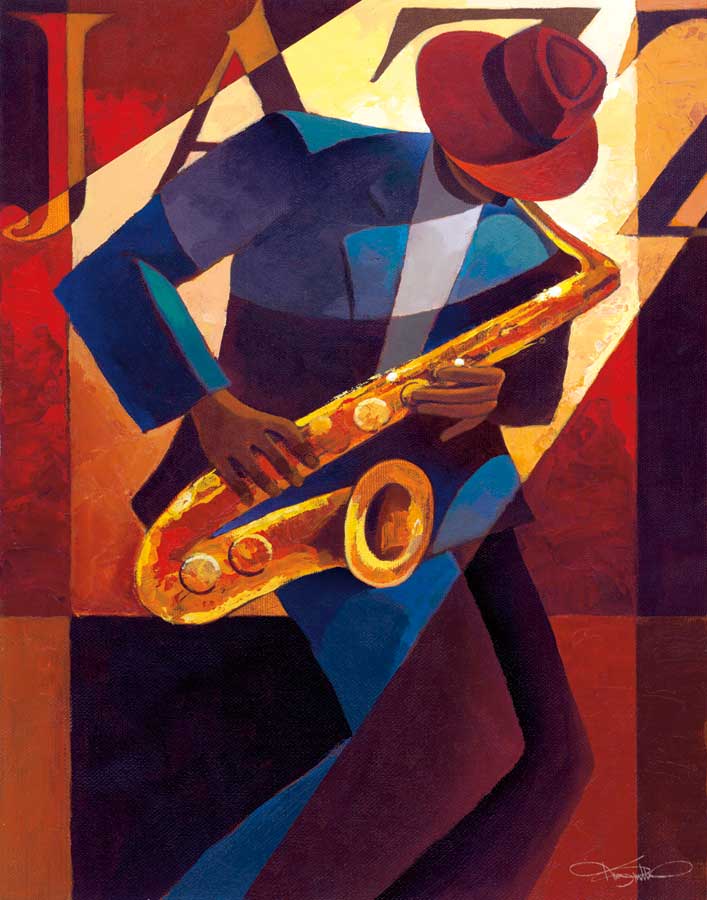 Bebop by artist Keith Mallett