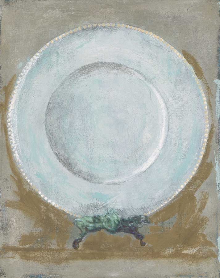 Dinner Plate II by artist Andrea Stajan-Ferkul