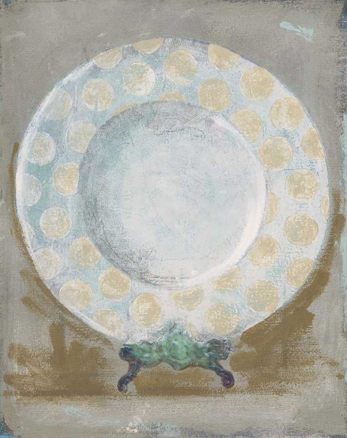Dinner Plate III by artist Andrea Stajan-Ferkul