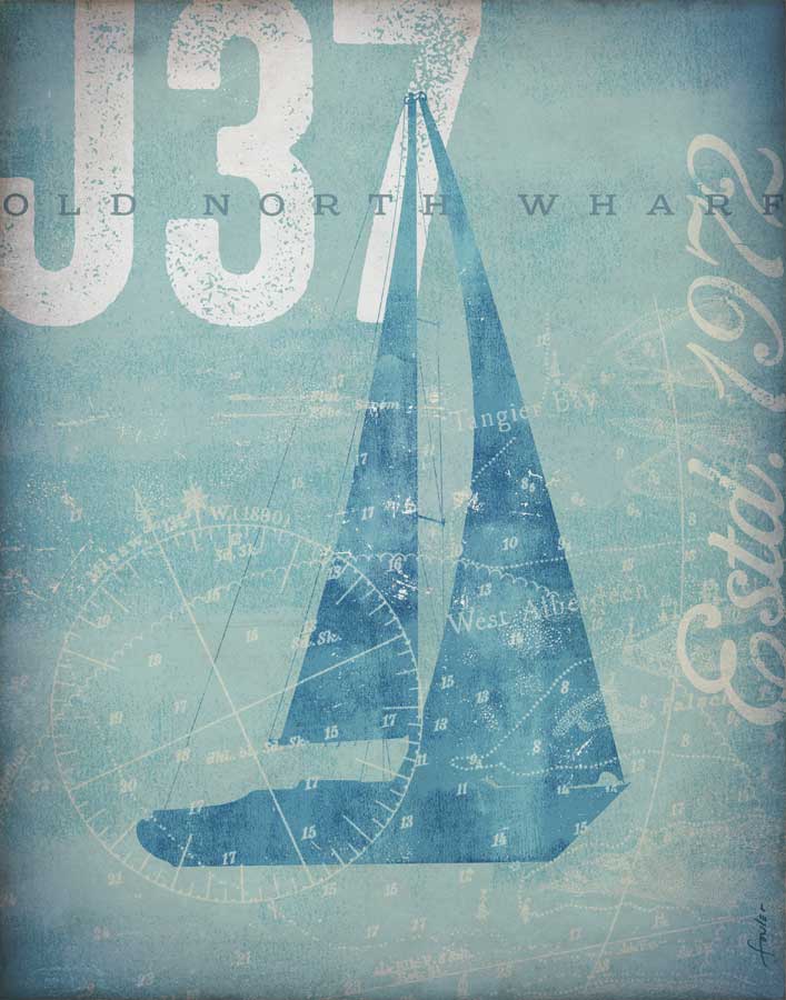 Nautical III by artist Stephen Fowler