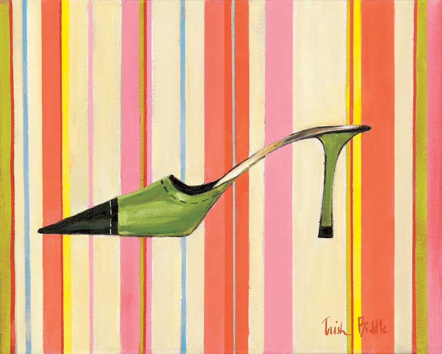 Retro Heels I by artist  Trish Biddle