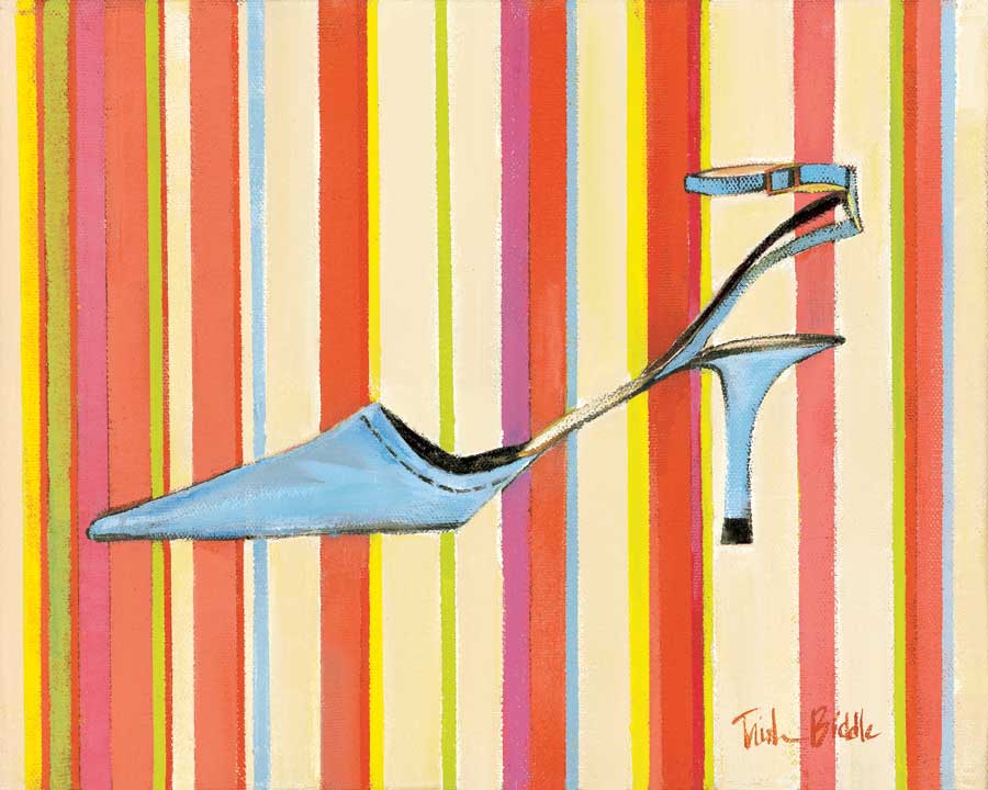 Retro Heels II by artist  Trish Biddle
