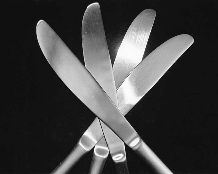 Knives by artist  Mike  Feeley