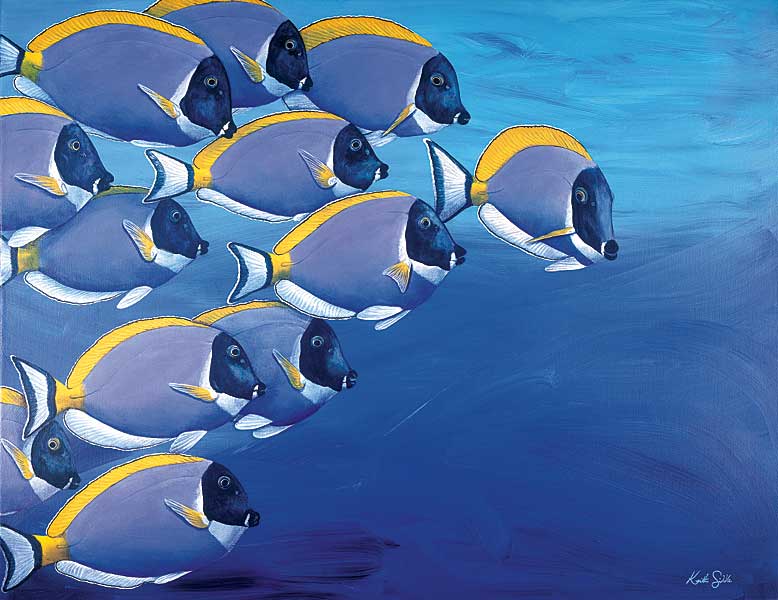 Serenely, Beautifully by artist  Keith Siddle