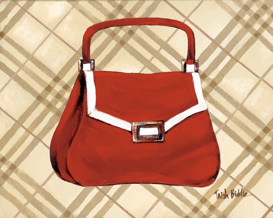 Petit Sac Rouge I by artist  Trish Biddle