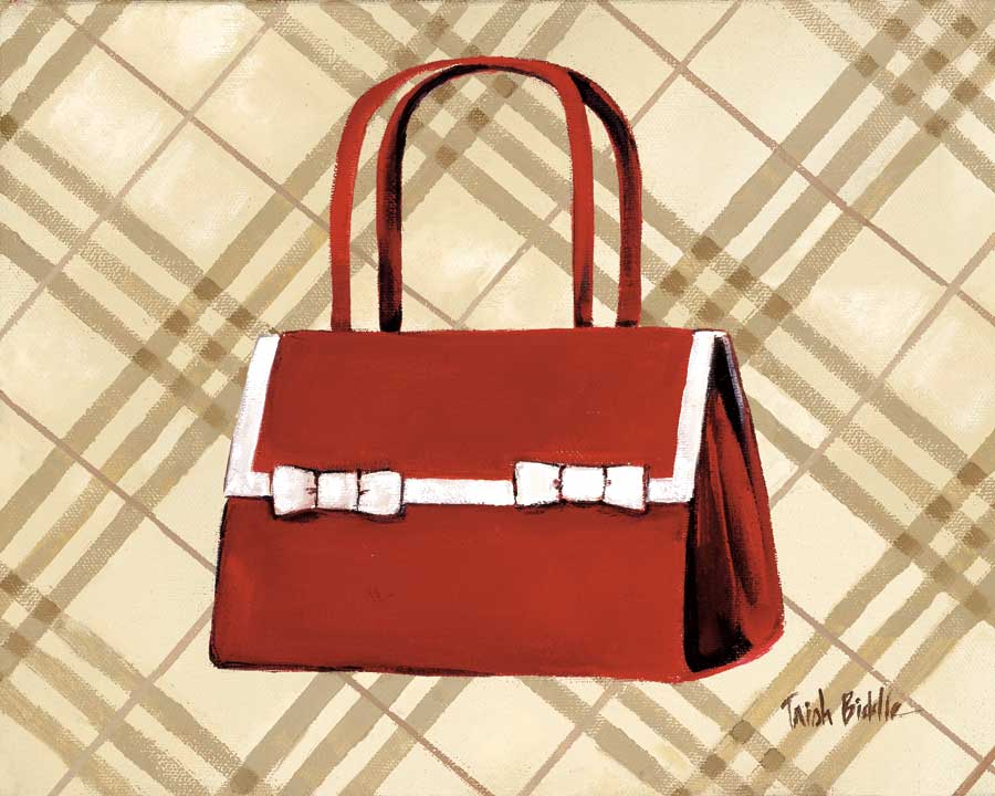 Petit Sac Rouge II by artist  Trish Biddle