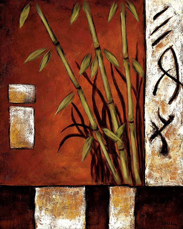 Russet Silhouette I by artist  Krista Sewell